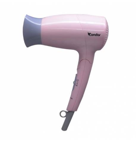 Seche cheveux de voyage condor Rose Gris