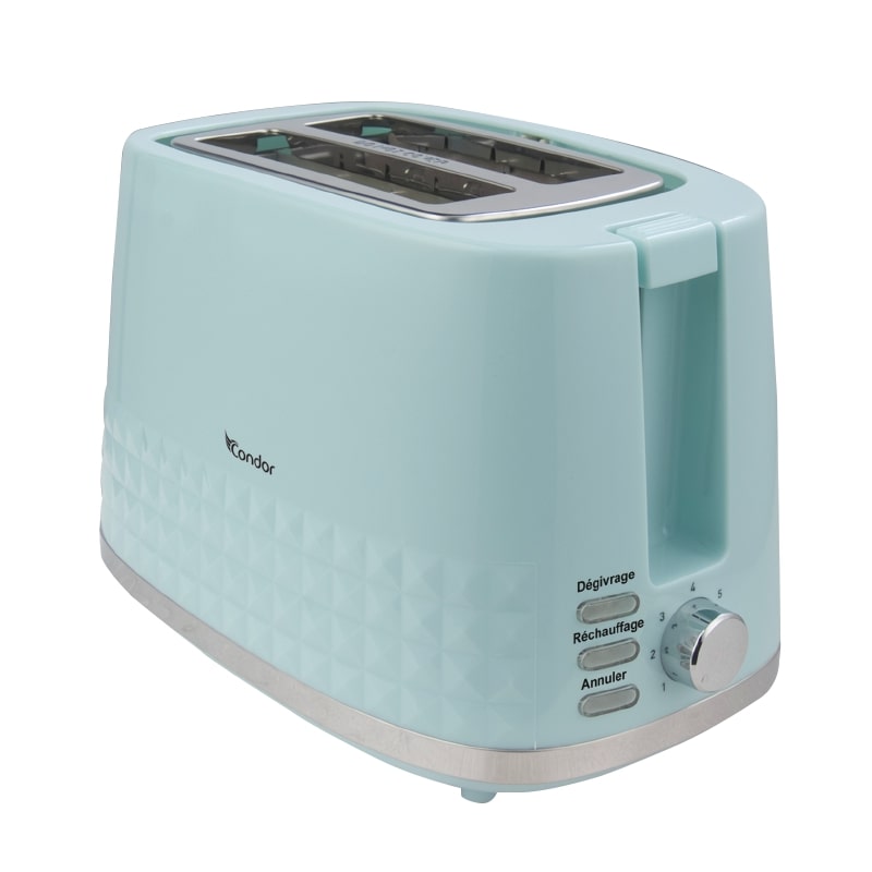 Grille Pain Condor 850W Bleu clair
