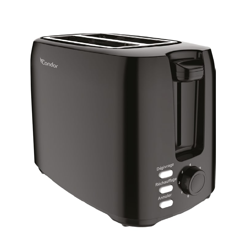 GRILLE PAIN 750W/NOIR CONDOR