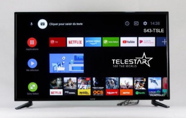 Televiseur led 43" smart telestar